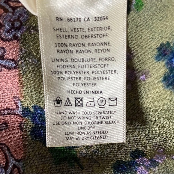 Floreat for Anthropologie Patchwork Blouse - Picture 6 of 8